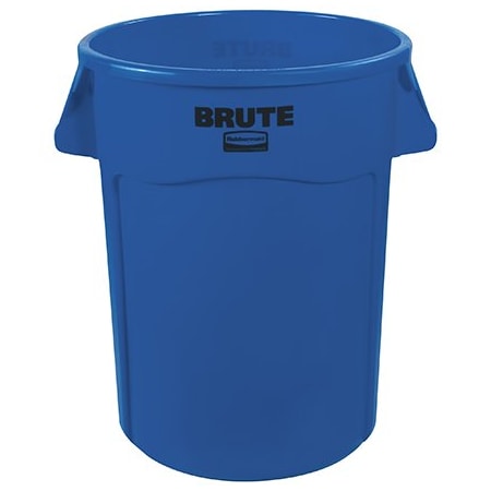 Rubbermaid Rubbermaid Brute Trash Can - 44 Gallon, Blue BUY00029418
